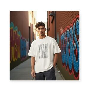 new Kinetix 𖤐 In God We Trust Graphic Tee T Shirt 𖤐 White 𖤐 L 𖤐 Kitson LA 𖤐